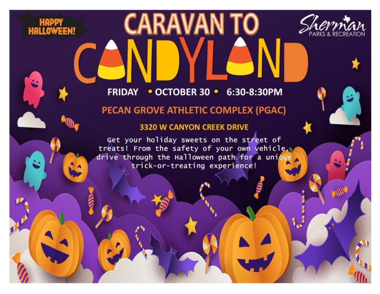 Caravan to Candyland Sherman Parks & Rec
