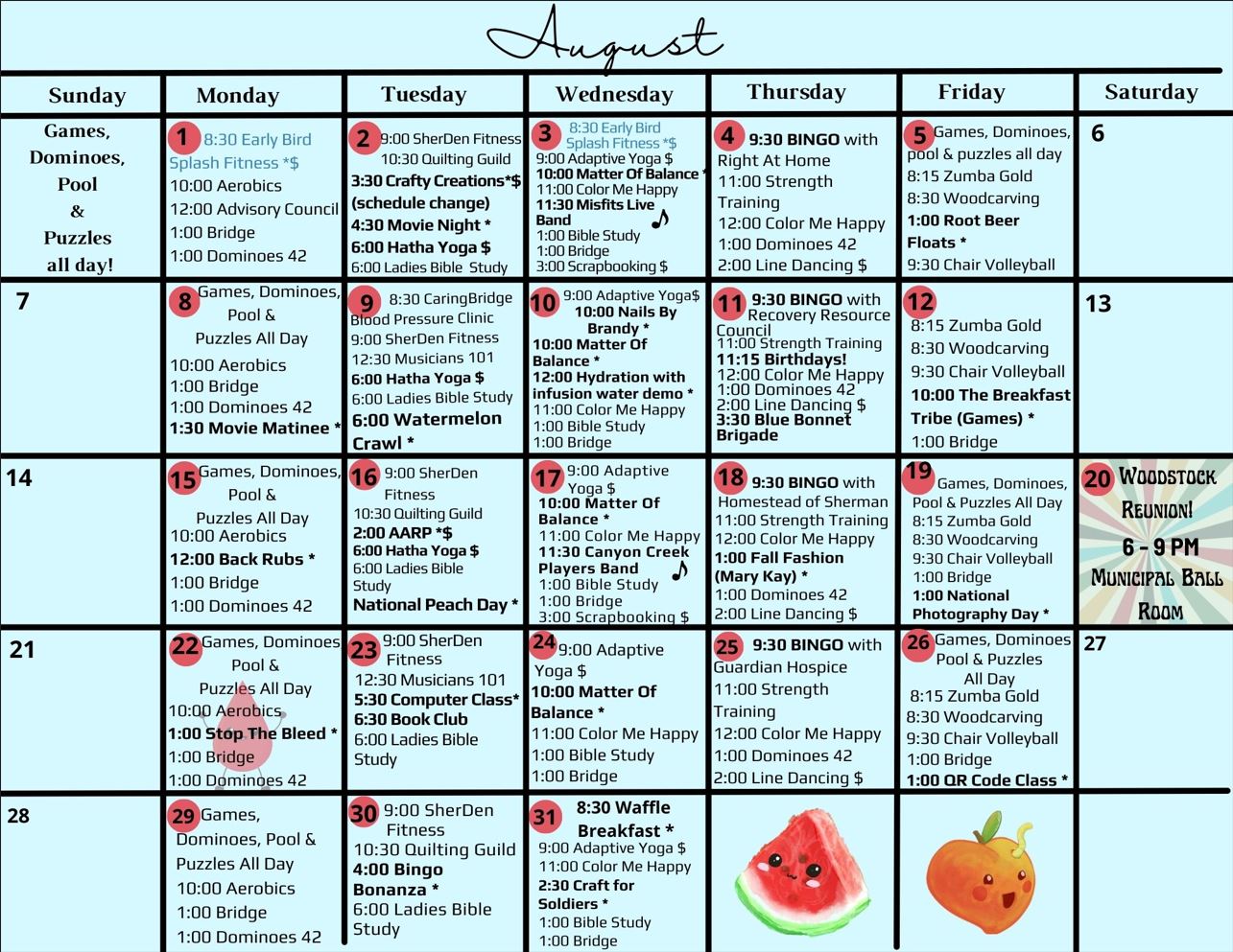 Newsletter Sherman Parks & Rec